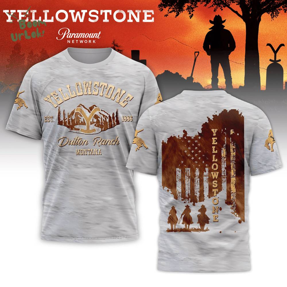 Yellow Stone Dutton Ranch 3D SHIRT Yellow Stone Dutton Ranch 3D SHIRT