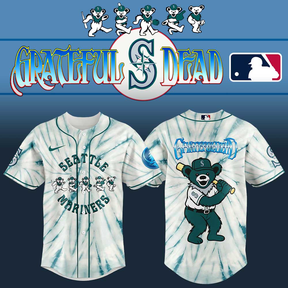 eattle Mariners Grateful Dead Jersey eattle Mariners Grateful Dead Jersey