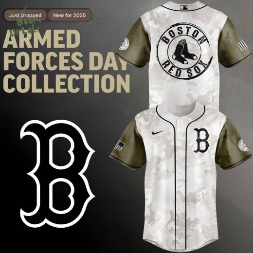 2025 Armed Forces Day Boston Red Sox Jersey