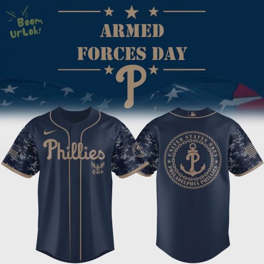 2025 Armed Forces Day Philadelphia Phillies Baseball Jersey