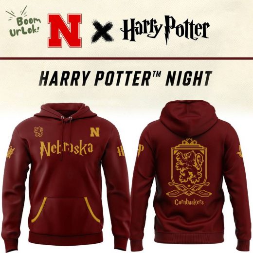 2025 Harry Potter Nebraska Cornhuskers Hoodie