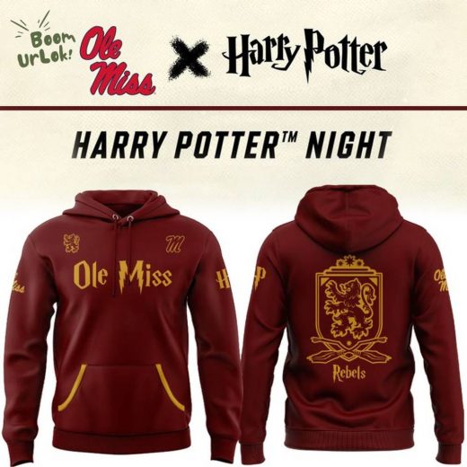 2025 Harry Potter Ole Miss Rebels Hoodie