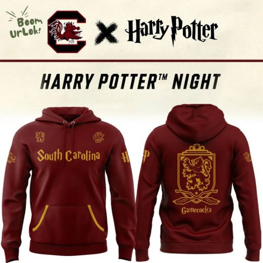 2025 Harry Potter South Carolina Gamecocks Hoodie