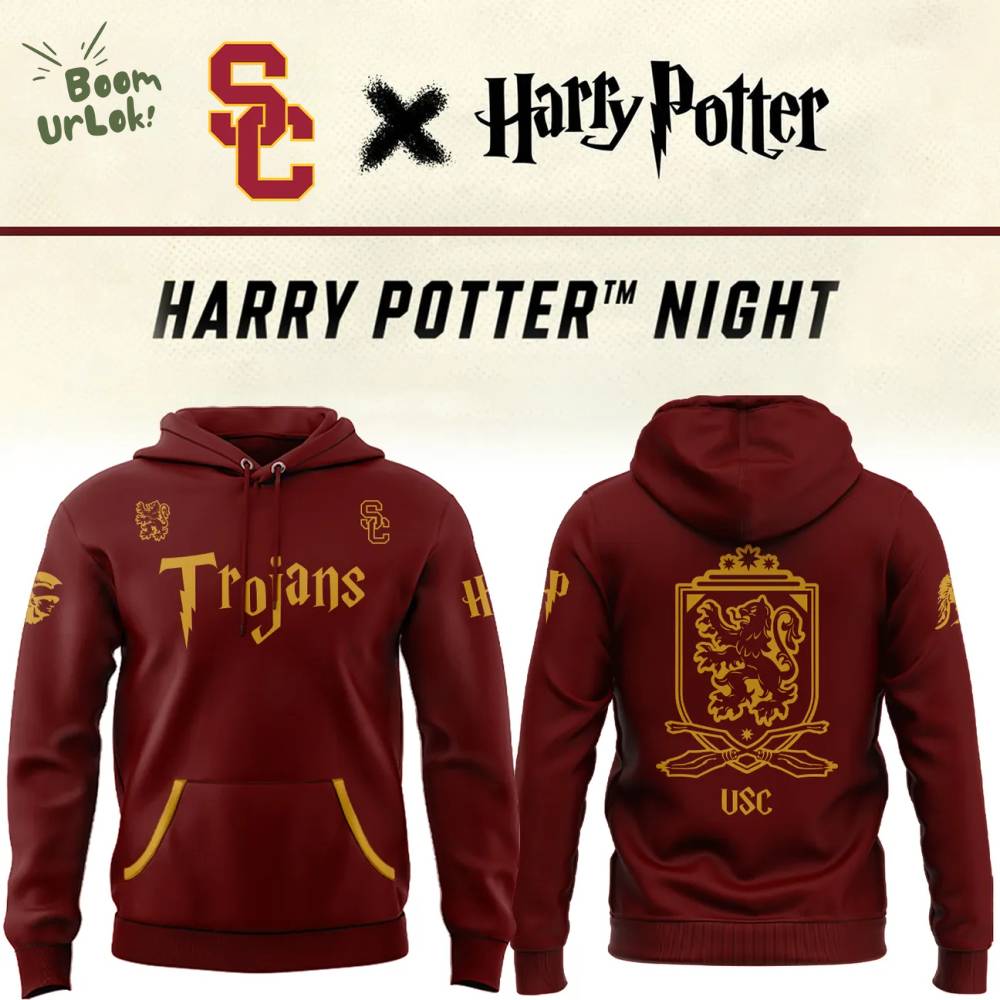 2025 Harry Potter USC Trojans Hoodie 2025 Harry Potter USC Trojans Hoodie