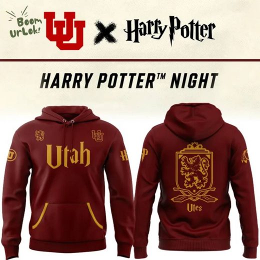 2025 Harry Potter Utah Utes Hoodie