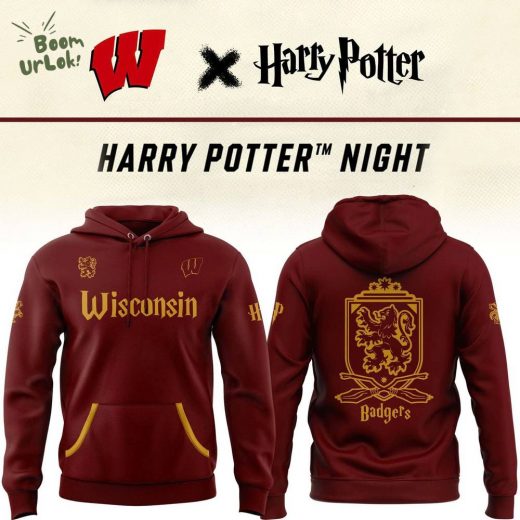 2025 Harry Potter Wisconsin Badgers Hoodie