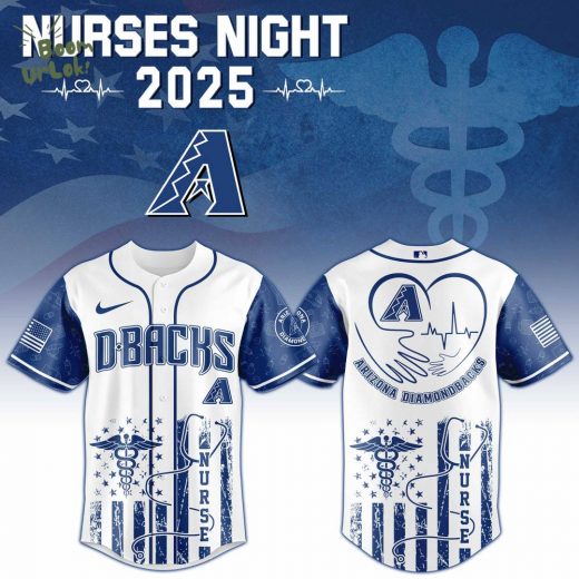 Arizona Diamondbacks x Nurses Night Exclusive Design Jersey