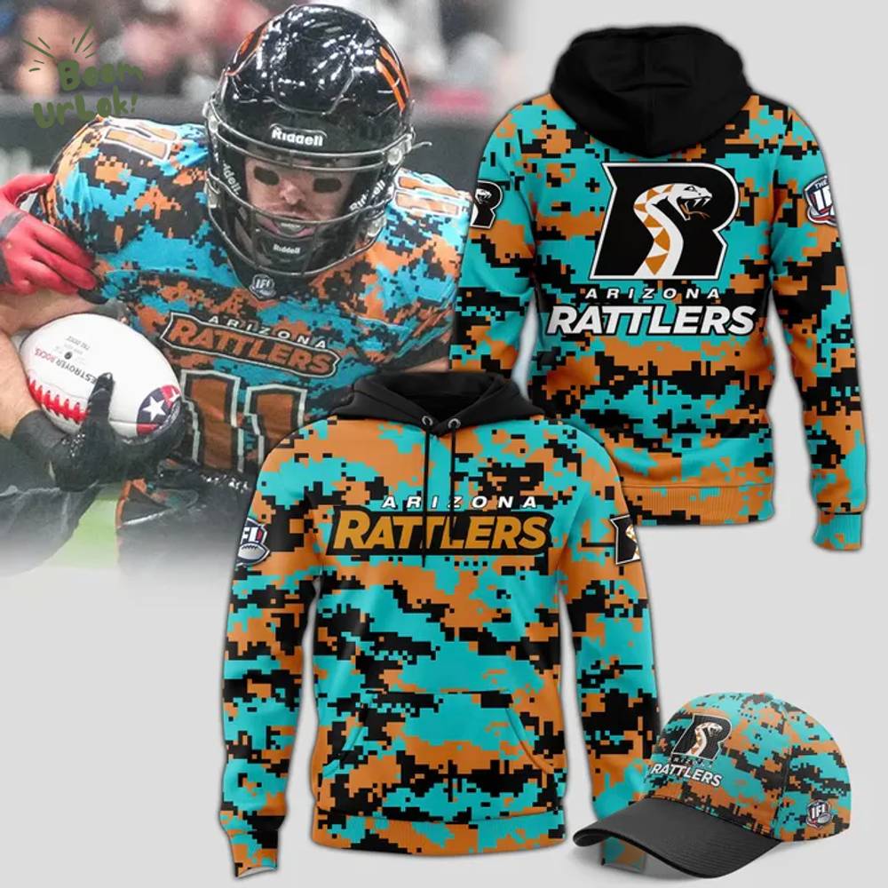 Arizona Rattlers Military Nights Hoodie 2025 Arizona Rattlers Military Nights Hoodie 2025