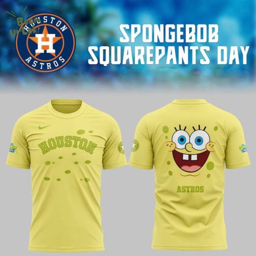 Astros SpongeBob SquarePants Day T-shirt – Limited Edition