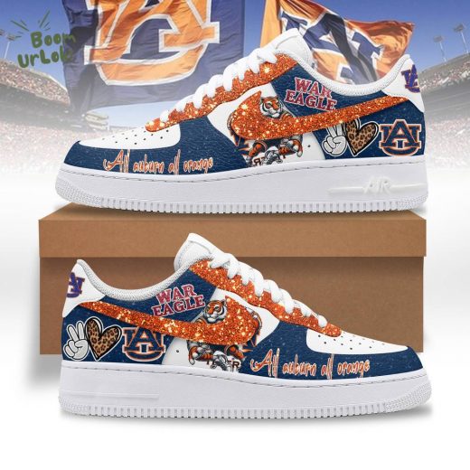 Auburn Tigers AF1 Sneakers Shoes For Men And Women