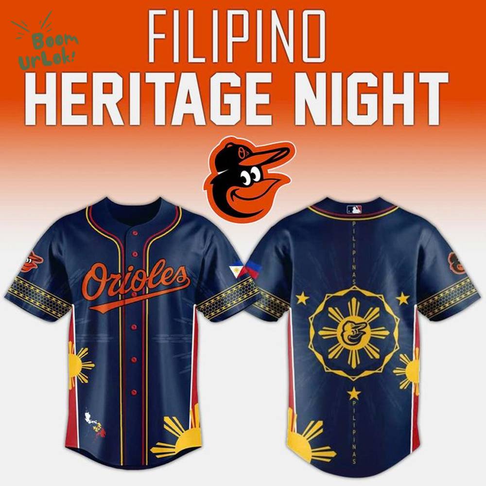Baltimore Orioles Filipino Heritage Night 2025 Celebration Baseball Jersey Baltimore Orioles Filipino Heritage Night 2025 Celebration Baseball Jersey