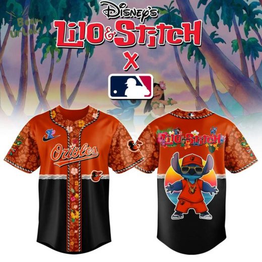 Baltimore Orioles MLB x Lilo & Stitch Jersey