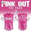 Los Angeles Dodgers X Pink Out The Park-3D Baseball Jersey