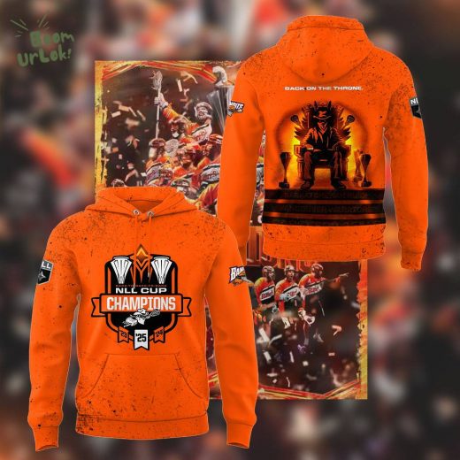 Bandits Champions Cup 2025 Orange Hoodie