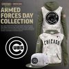 Beige/Olive 2025 Armed Forces Day Atlanta Braves Hoodie