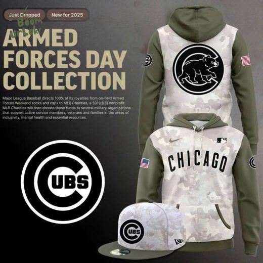 Beige/Olive 2025 Armed Forces Day Hoodie