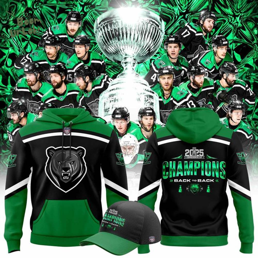 Binghamton Black Bears x Commissioner's Cup Champions Hoodie 2025 Binghamton Black Bears x Commissioner's Cup Champions Hoodie 2025