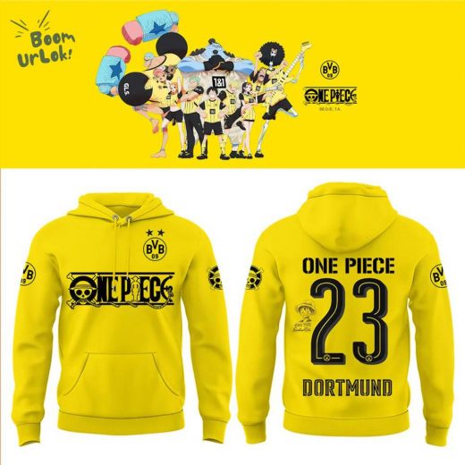 Borussia Dortmund x One Piece Yellow Hoodie