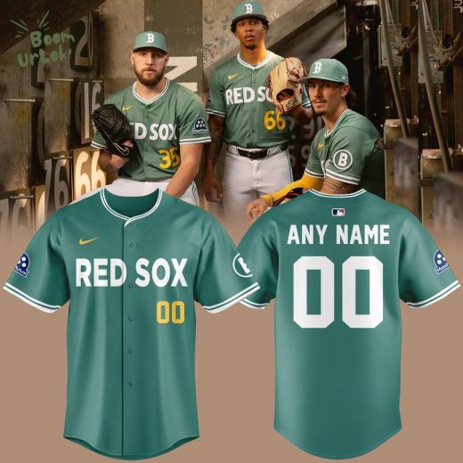 Boston Red Sox Nike 2025 City Connect Limited Jersey custom name and number