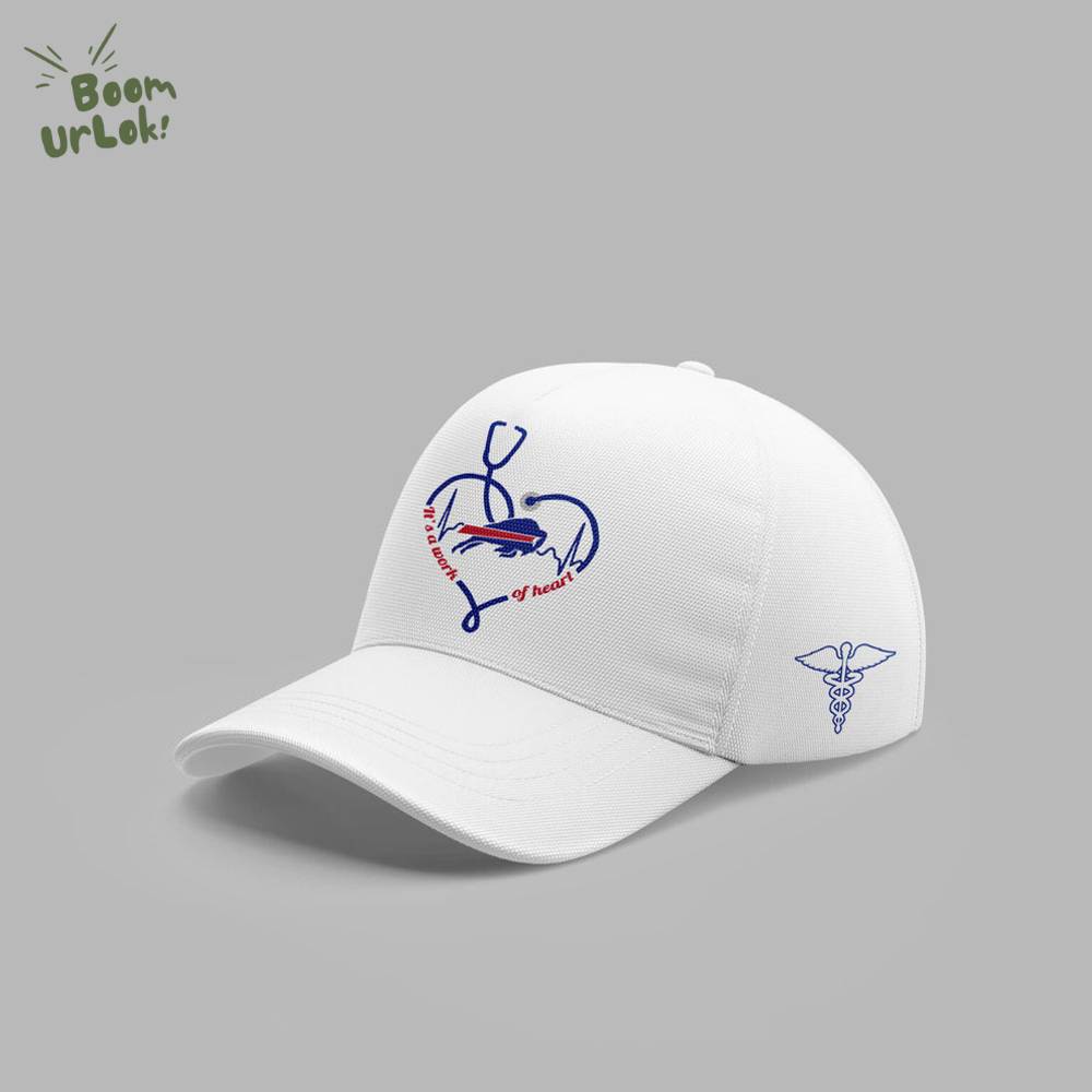 Buffalo Bills NURSES NIGHT White Hoodie Buffalo Bills NURSES NIGHT White Hoodie