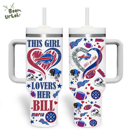 Buffalo Bills | Premium 40oz Tumbler With Handle
