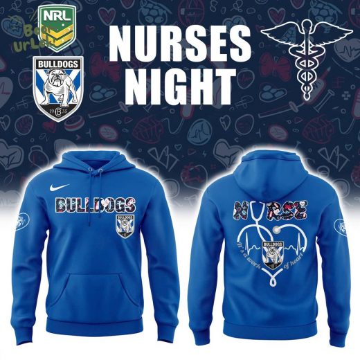 Canterbury bulldogs x Nurse Version Hoodie