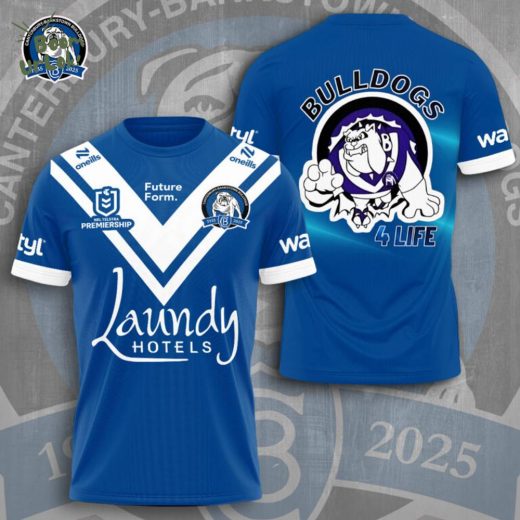 Canterbury-Bankstown Bulldogs 3D Tshirt
