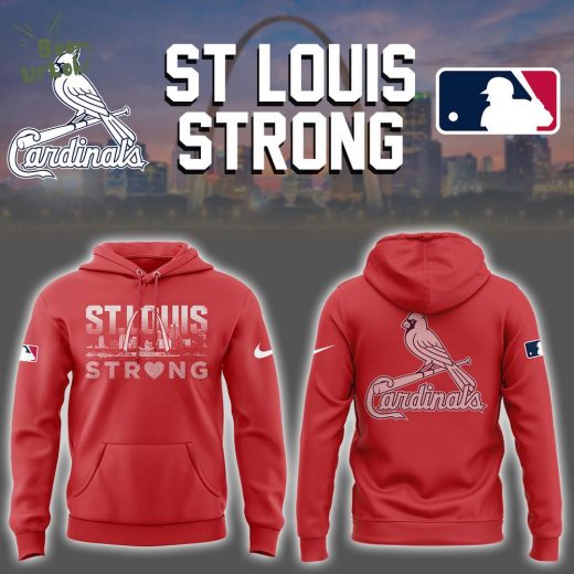 Cardinals x St Louis Strong 2025 Hoodie