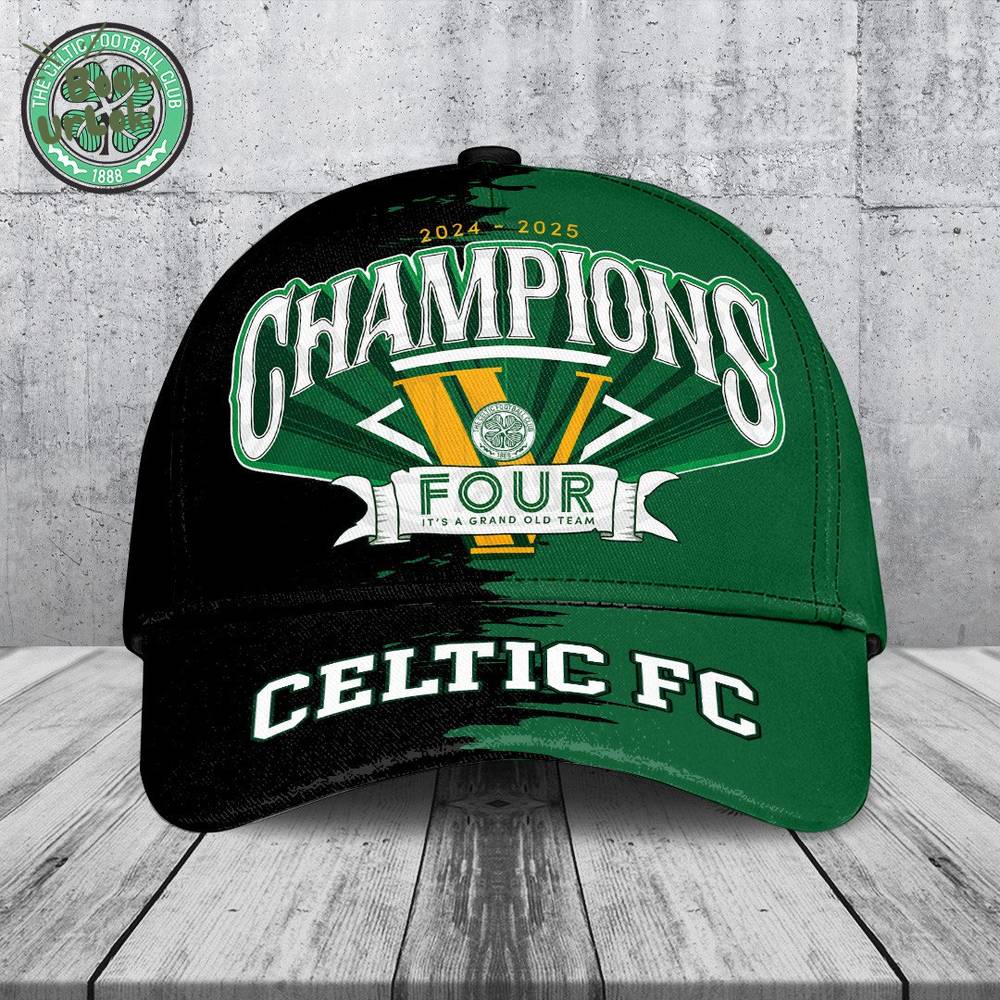 Celtic FC 2024–2025 Champions Cap Limited Edition Celtic FC 2024–2025 Champions Cap Limited Edition