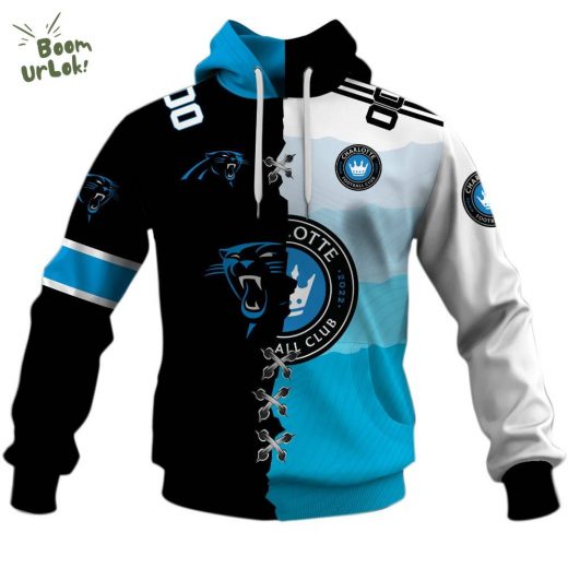 Charlotte FC X Carolina Panthers (MLS x NFL) Special Hoodie