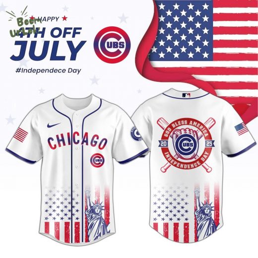 Chicago Cubs Special Independence Day Limited Edition Jersey