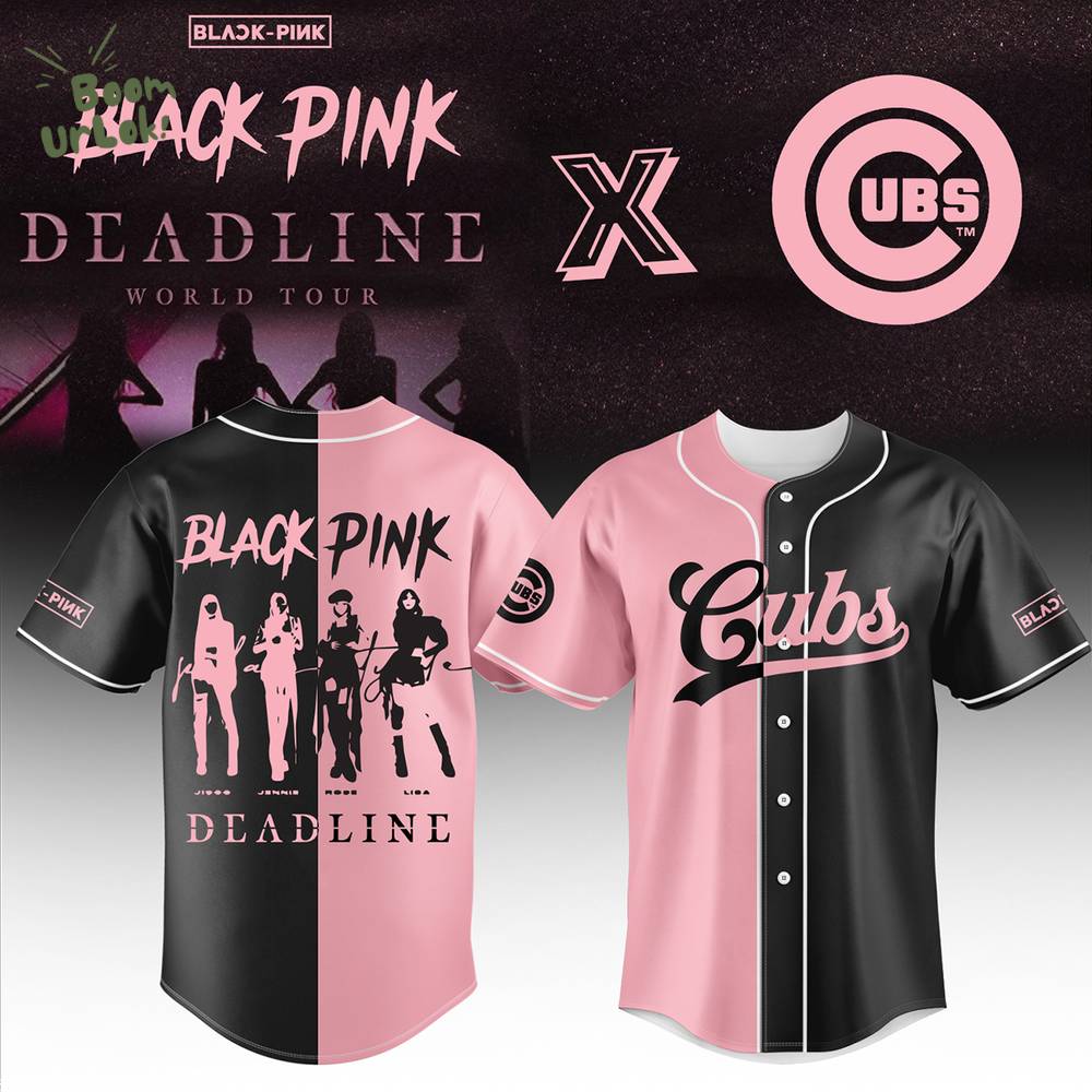 Chicago Cubs X Blackpink Baseball Jersey Chicago Cubs X Blackpink Baseball Jersey