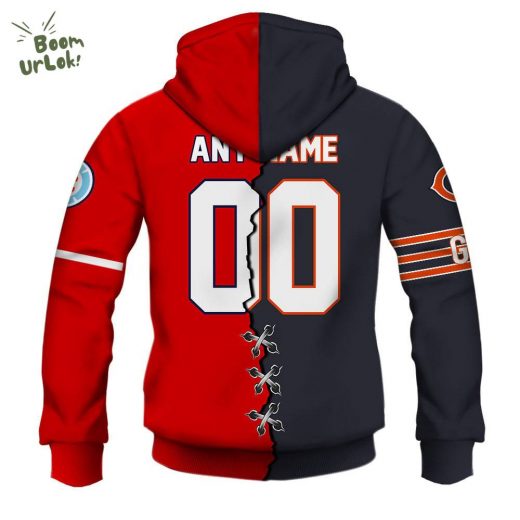 Chicago Fire FC X Chicago Bears (MLS x NFL) Special Hoodie