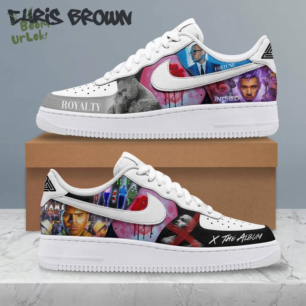 Chris Brown AF1 Sneakers Shoes For Men And Women Chris Brown AF1 Sneakers Shoes For Men And Women