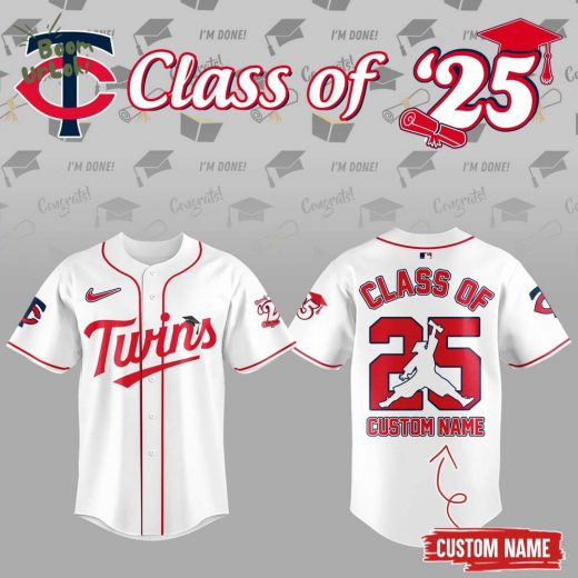 Class Of 2025 Twins Jersey