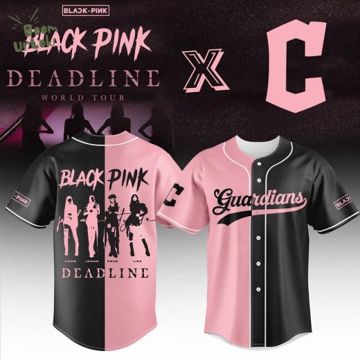 Cleveland Guardians X Blackpink Baseball Jersey