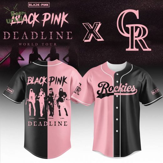 Colorado RockiesX Blackpink Baseball Jersey