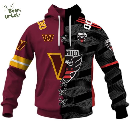 D.C. United X Washington Commanders (MLS x NFL) Special Hoodie