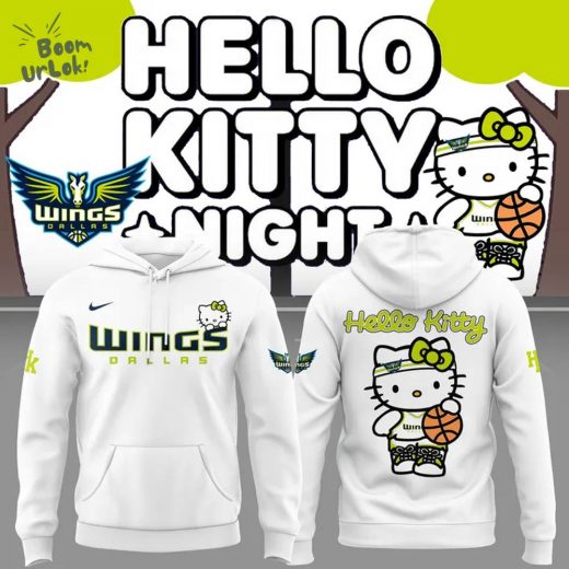 Dallas Wings x Hello Kitty Hoodie 2025