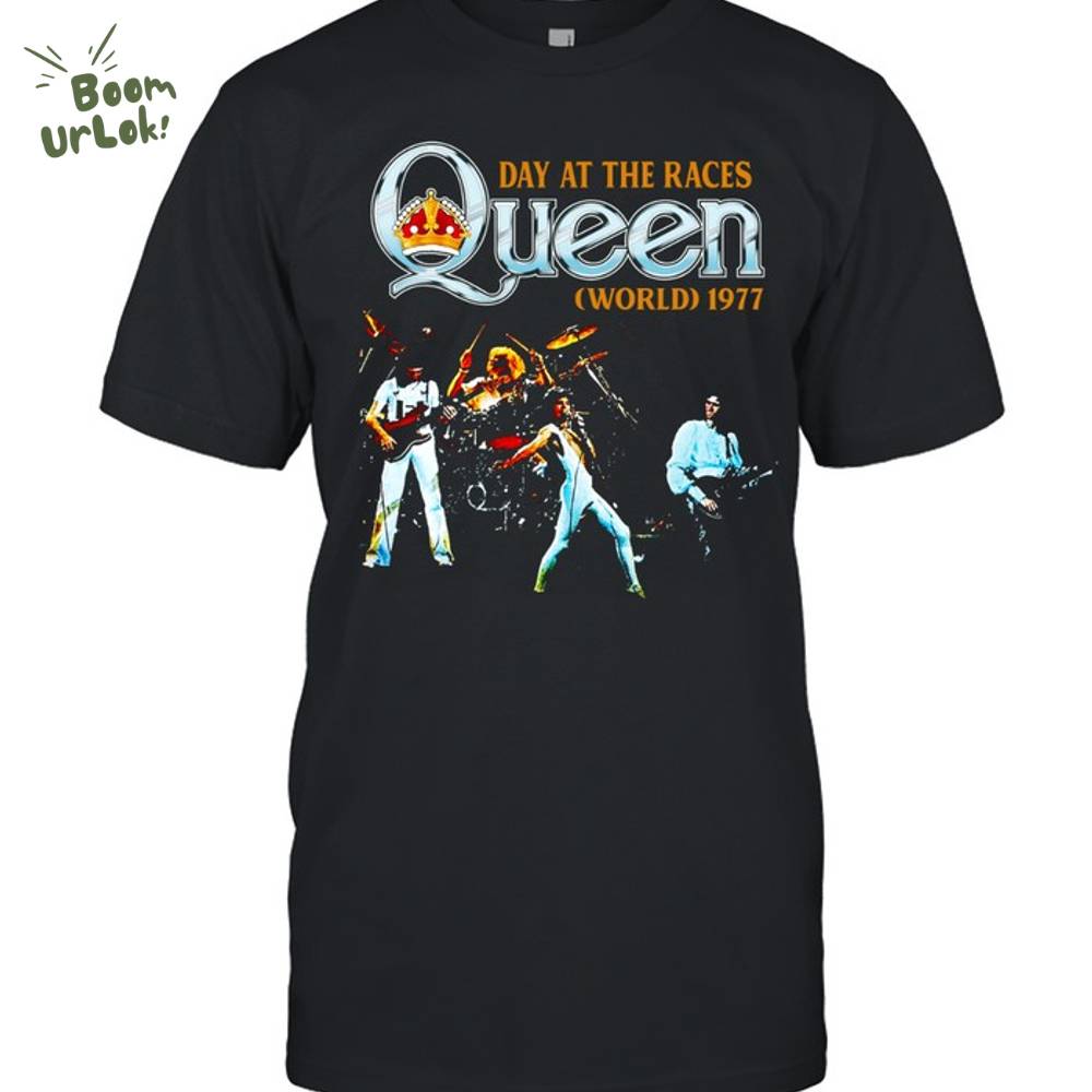 Day At The Races (world) 1977-Unisex T-Shirt Day At The Races (world) 1977-Unisex T-Shirt