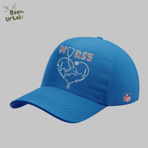 Detroit Lions Nurses Appreciation Blue TShirt