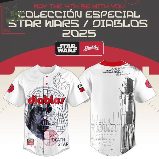 Diablos Rojos del México x Star War New Jersey