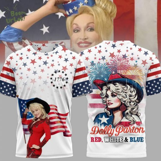 Dolly Parton for President Flag Tshirt