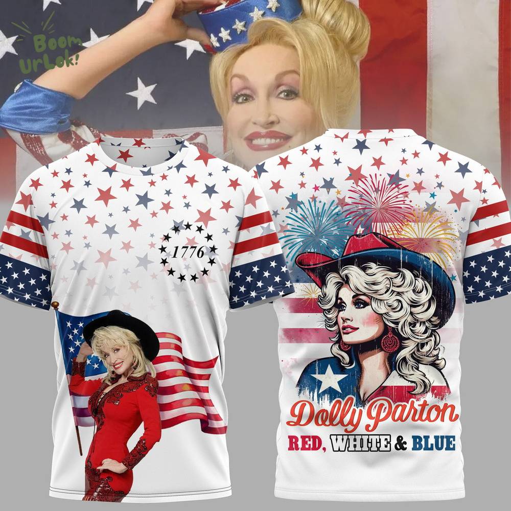 Dolly Parton for President Flag Tshirt Dolly Parton for President Flag Tshirt
