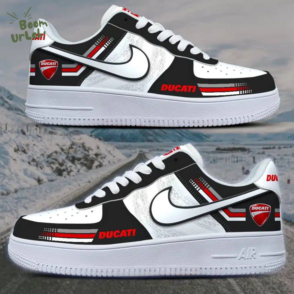 Ducati Air Force Sneakers Black And White Version Ducati Air Force Sneakers Black And White Version