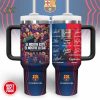 Motley Crüe Skull Tumbler with Handle – Gothic Rock Band Travel Mug for Metal Fans