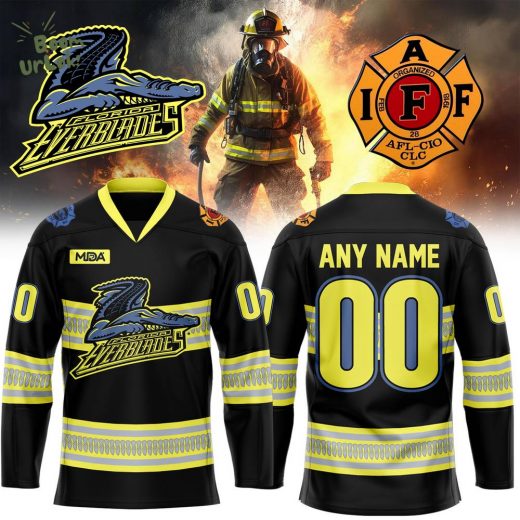 Florida Everblades x Fire Department Combo Hockey Jersey