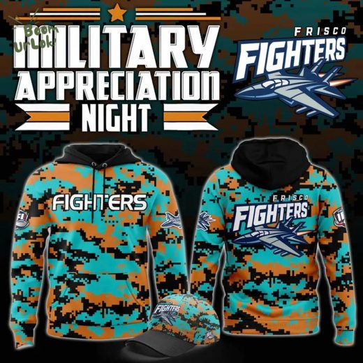 Frisco Fighters Military Nights Hoodie 2025