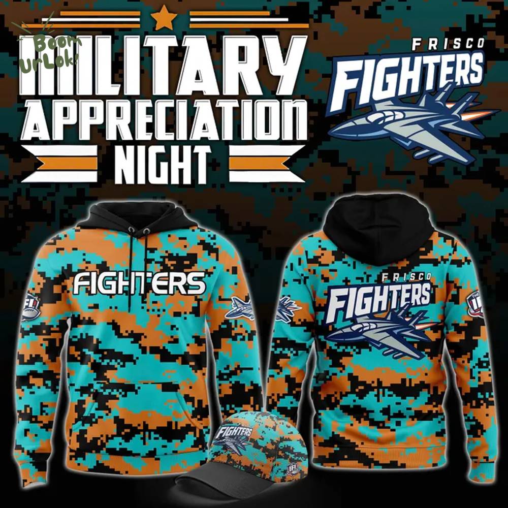 Frisco Fighters Military Nights Hoodie 2025 Frisco Fighters Military Nights Hoodie 2025