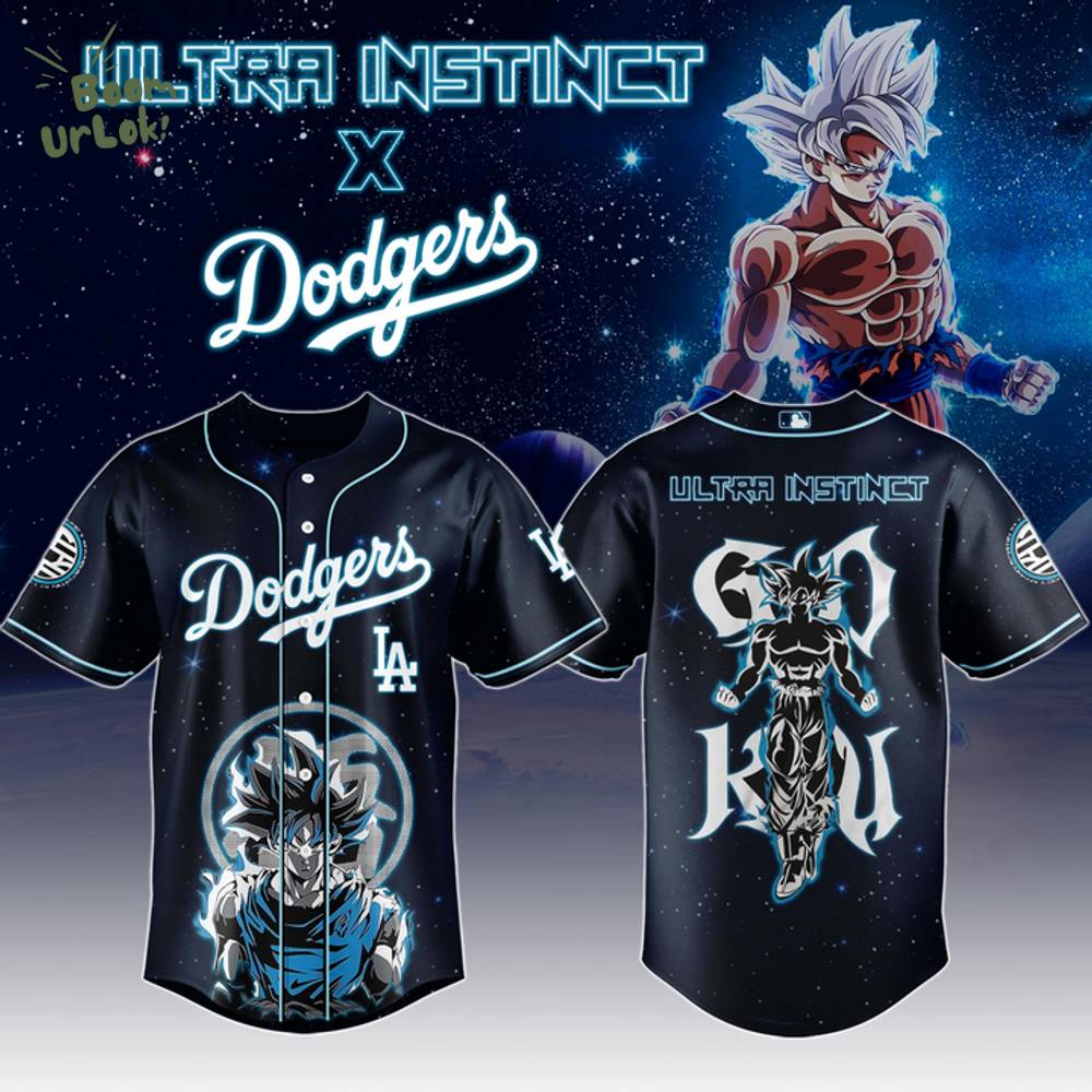 Goku Ultra Instinct x Los Angeles Dodgers 2025 Limit Break Jersey Goku Ultra Instinct x Los Angeles Dodgers 2025 Limit Break Jersey